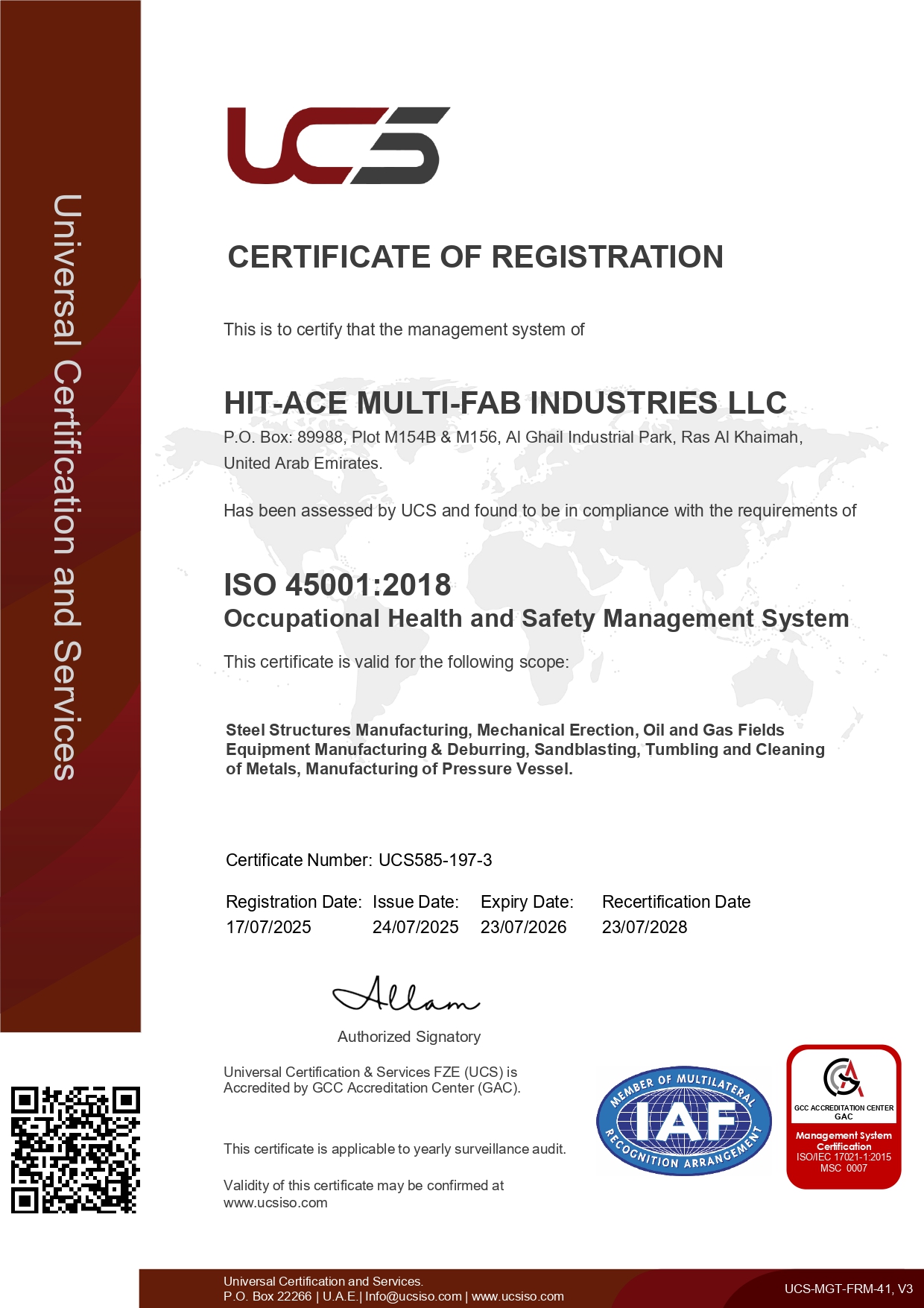 ISO 45001:2018